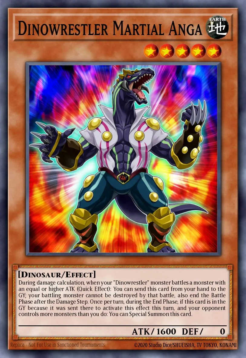 Dinowrestler Martial Anga 「EN」