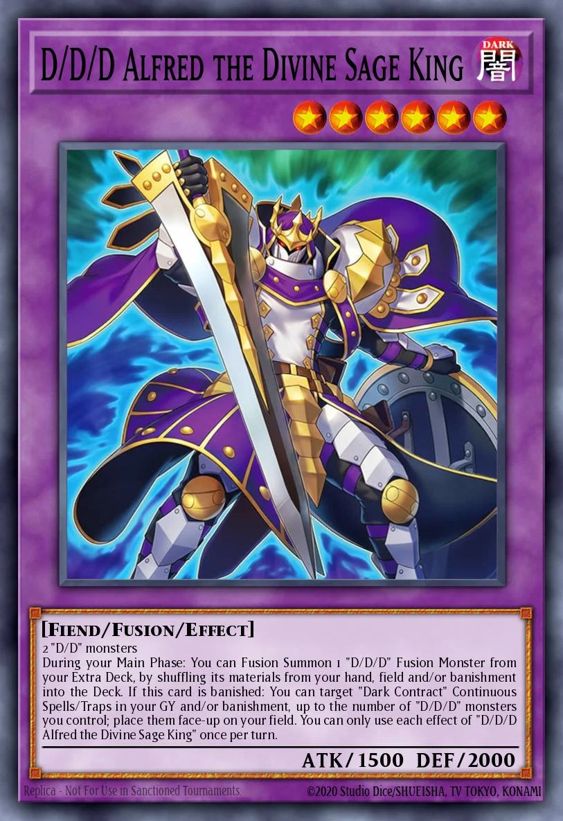 D/D/D Alfred the Divine Sage King 「EN」