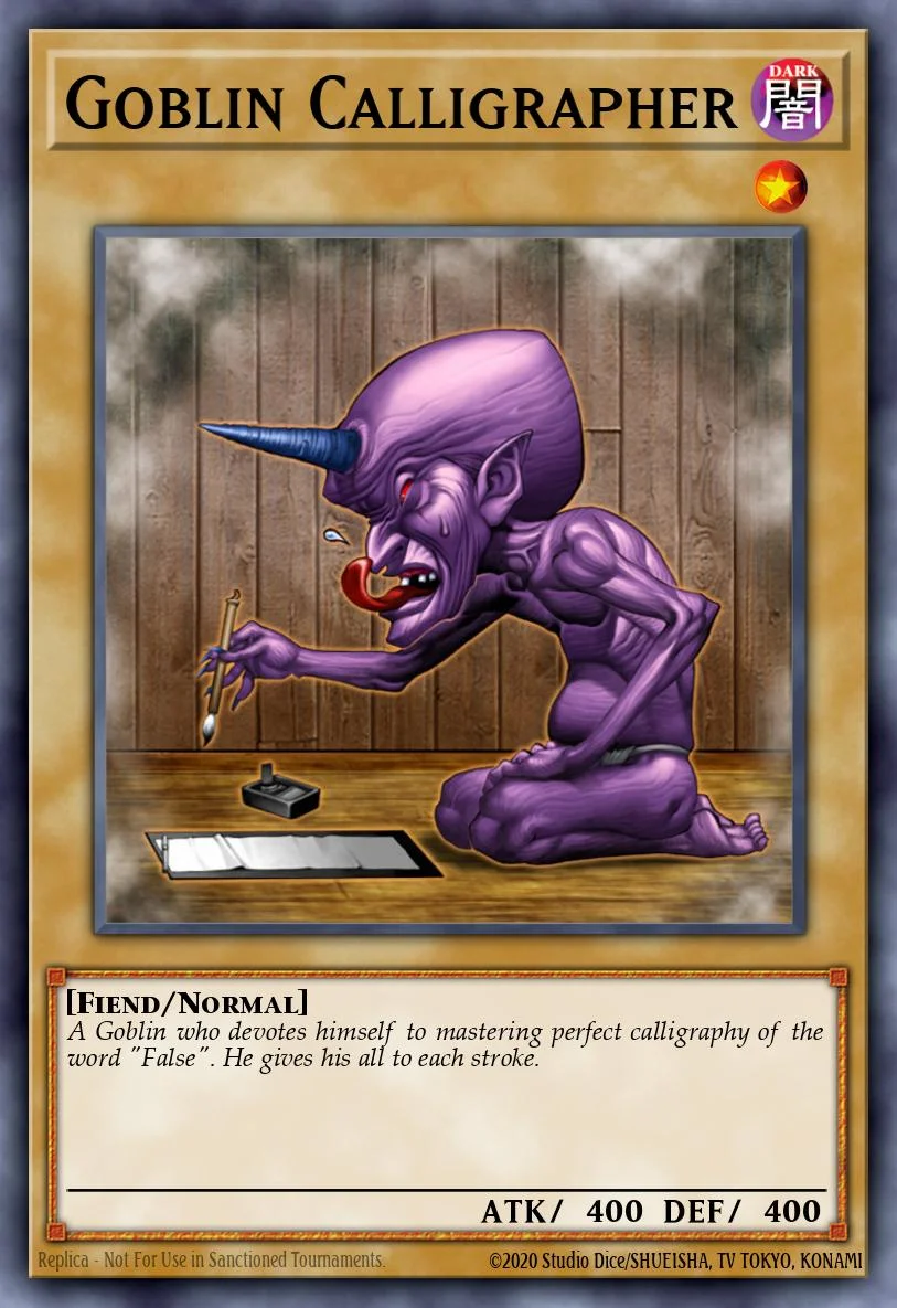 Goblin Calligrapher 「EN」
