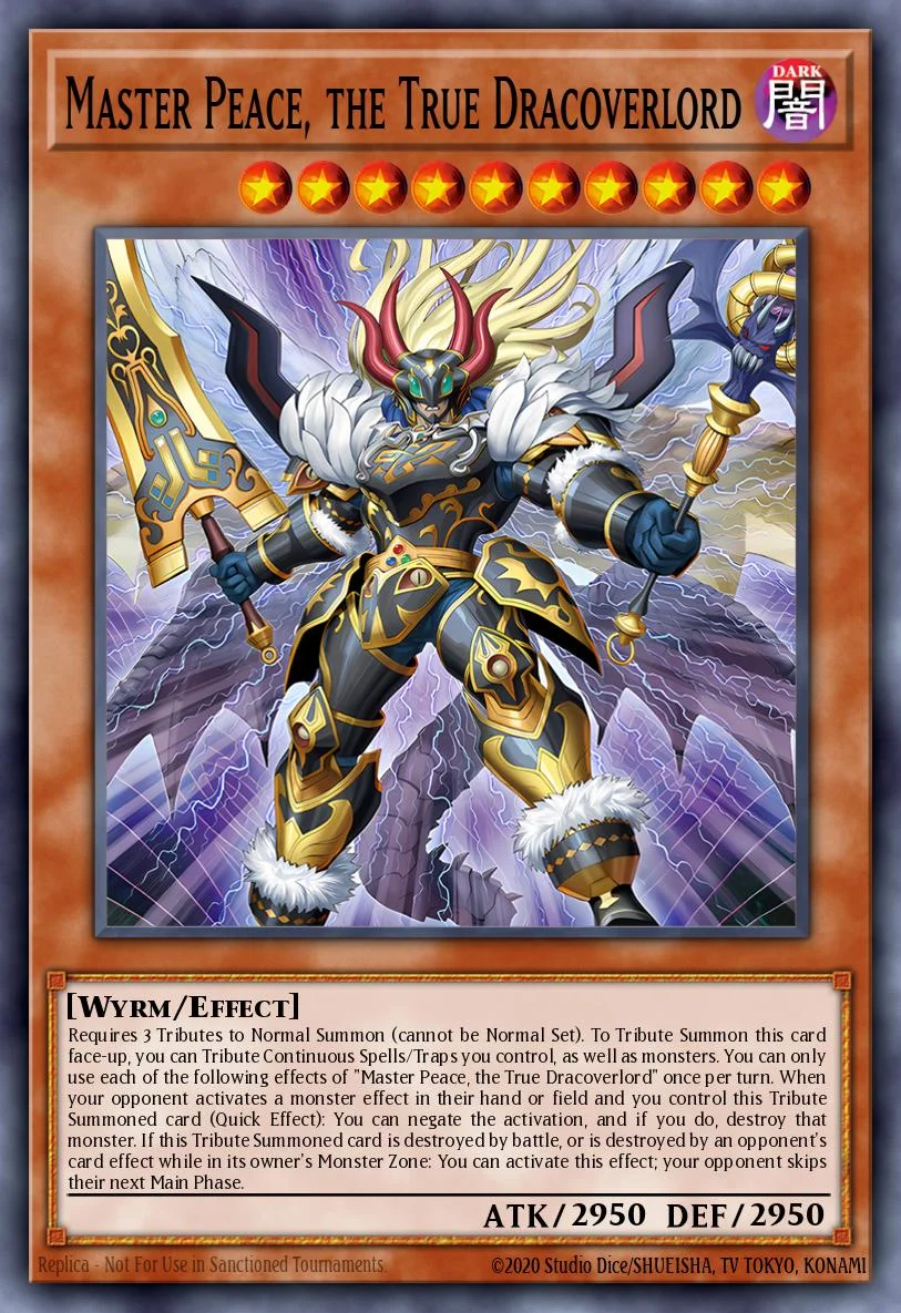 Master Peace, the True Dracoverlord 「EN」