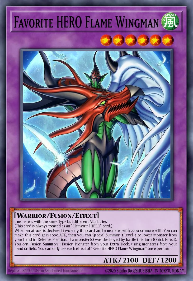Favorite HERO Flame Wingman 「EN」