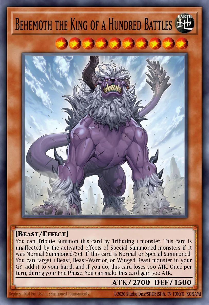Behemoth the King of a Hundred Battles 「EN」