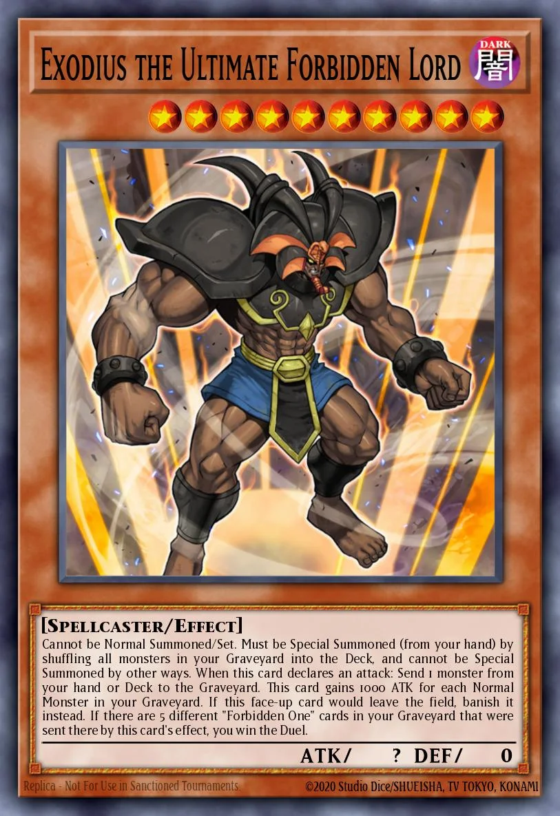 Exodius the Ultimate Forbidden Lord 「EN」