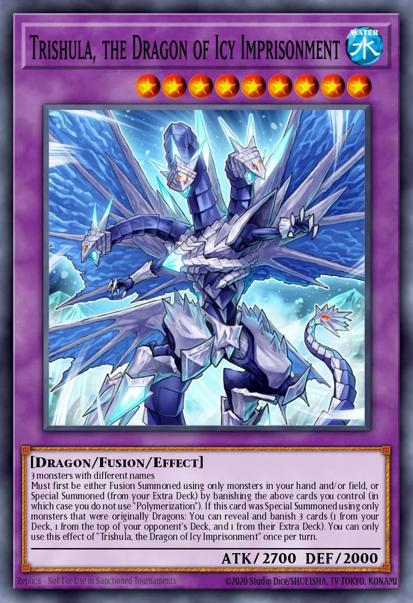Trishula, the Dragon of Icy Imprisonment 「EN」