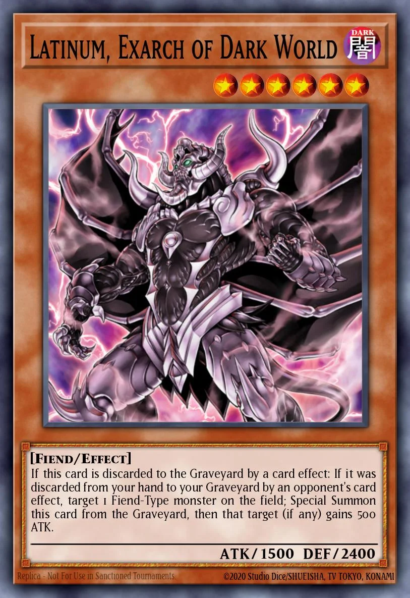 Latinum, Exarch of Dark World 「EN」