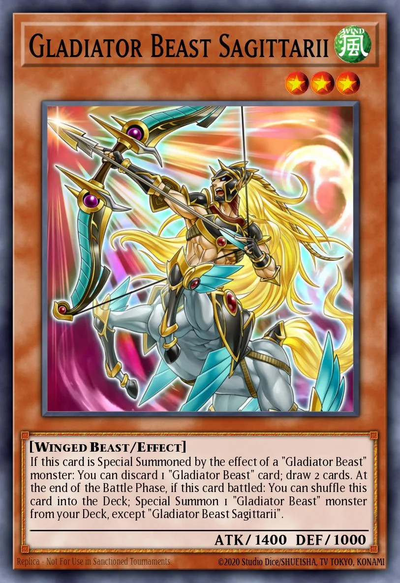 Gladiator Beast Sagittarii 「EN」