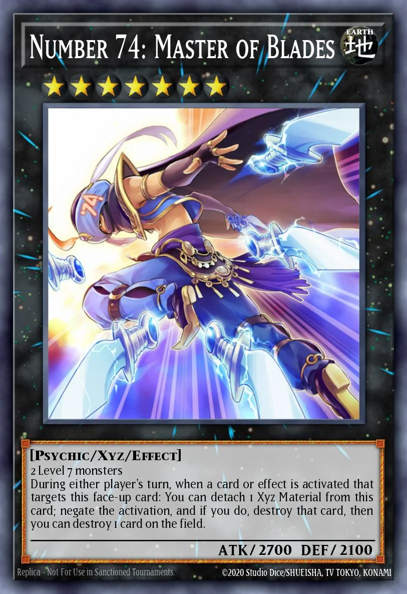 Number 74: Master of Blades 「EN」