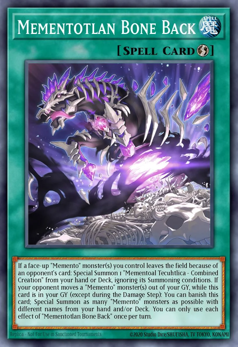 Mementotlan Bone Back 「EN」