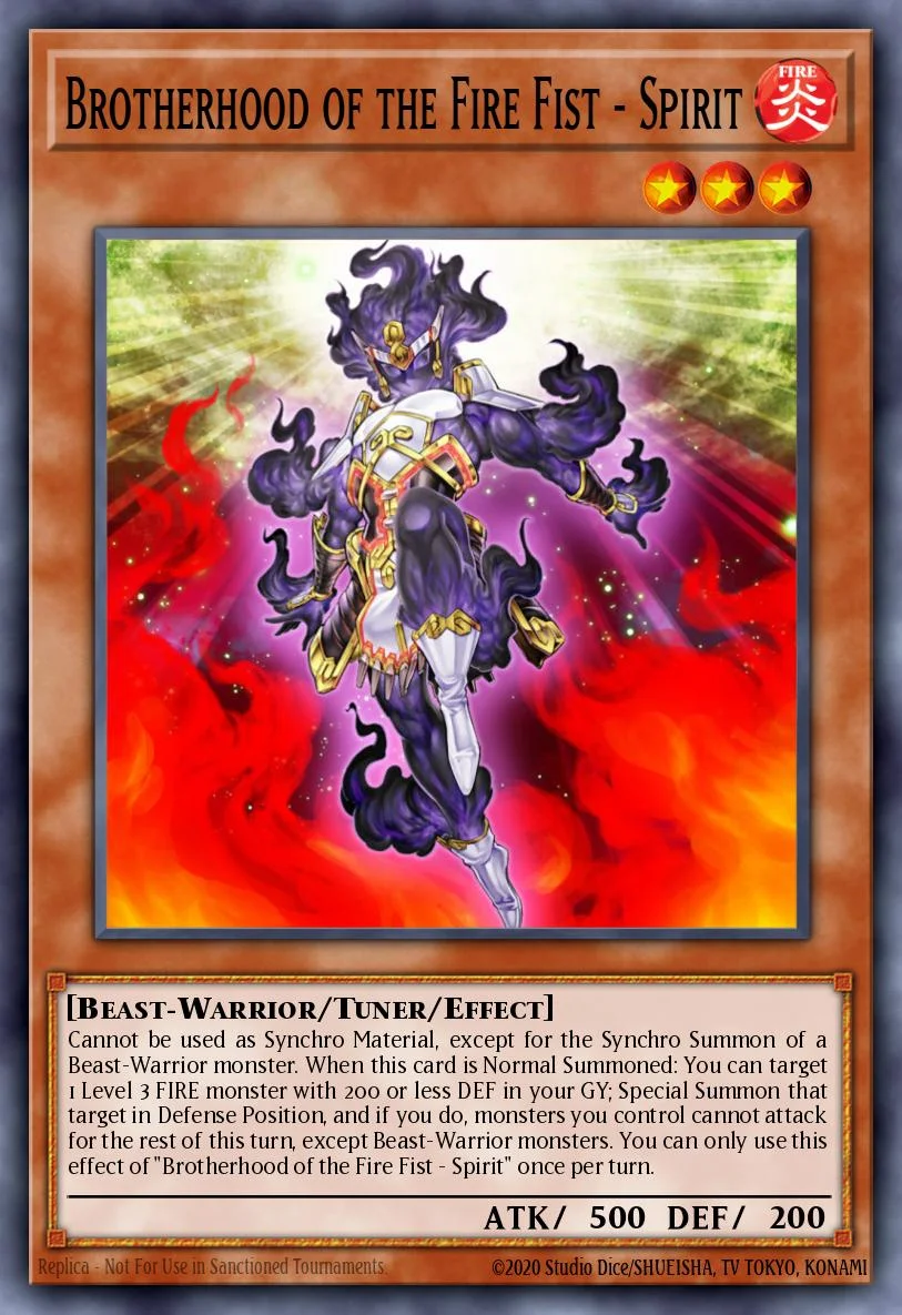 Brotherhood of the Fire Fist - Spirit 「EN」