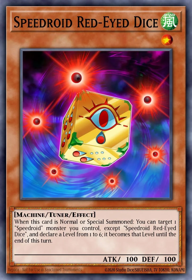 Speedroid Red-Eyed Dice 「EN」