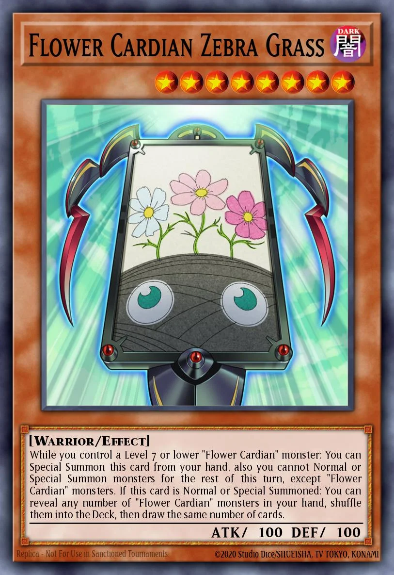 Flower Cardian Zebra Grass 「EN」