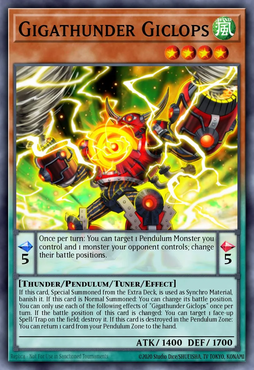 Gigathunder Giclops 「EN」