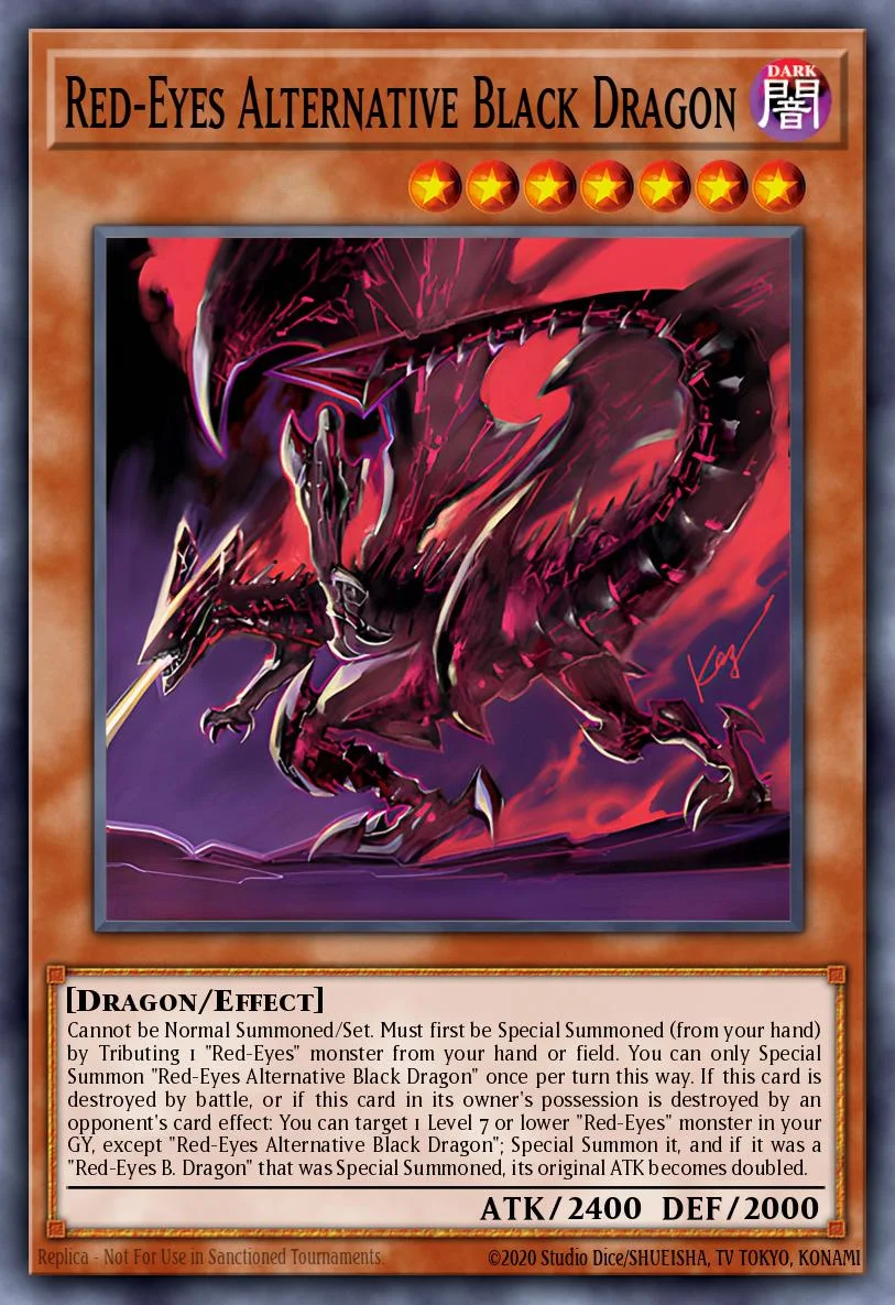 Red-Eyes Alternative Black Dragon 「EN」