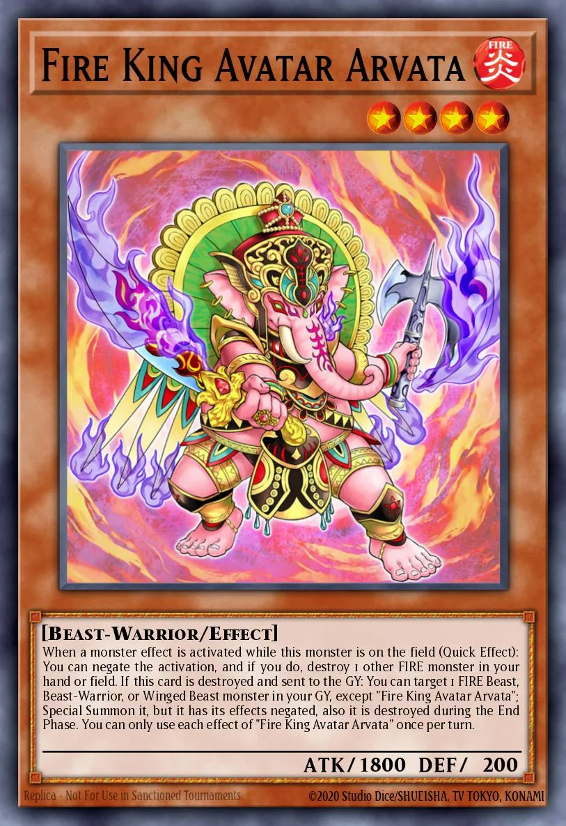 Fire King Avatar Arvata 「EN」