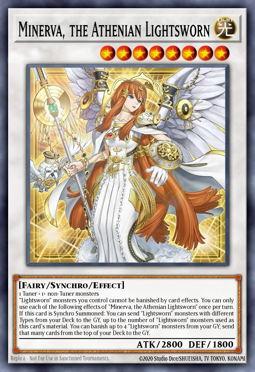 Minerva, the Athenian Lightsworn 「EN」