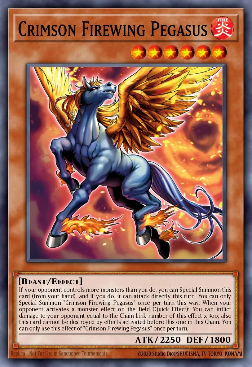 Crimson Firewing Pegasus 「EN」