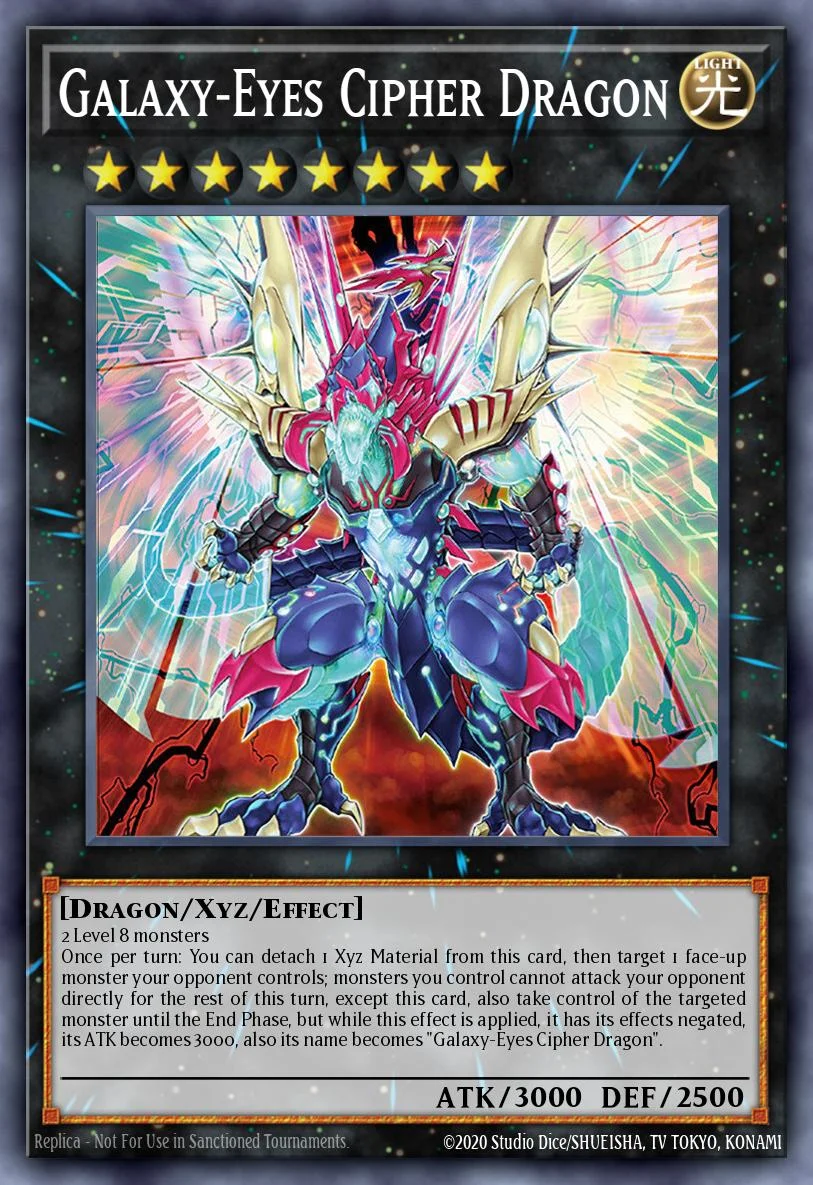 Galaxy-Eyes Cipher Dragon 「EN」