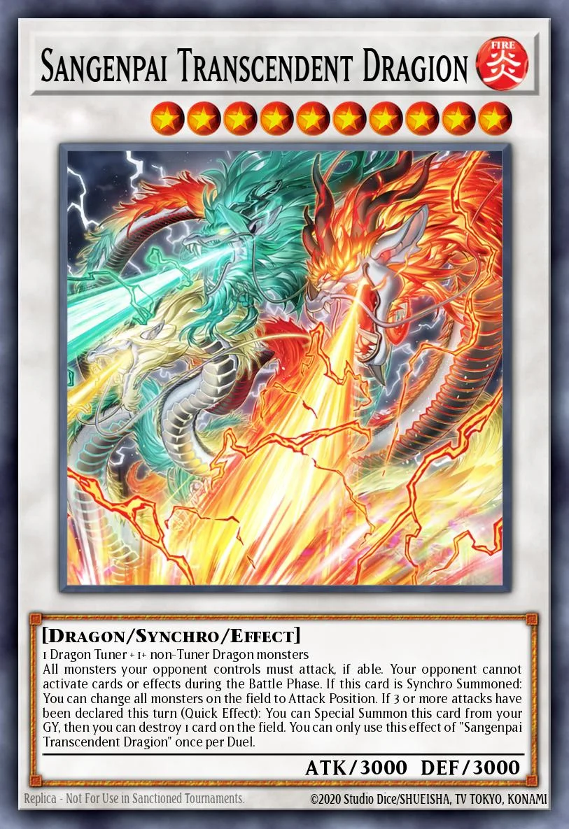 Sangenpai Transcendent Dragion 「EN」