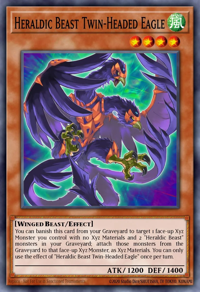 Heraldic Beast Twin-Headed Eagle 「EN」