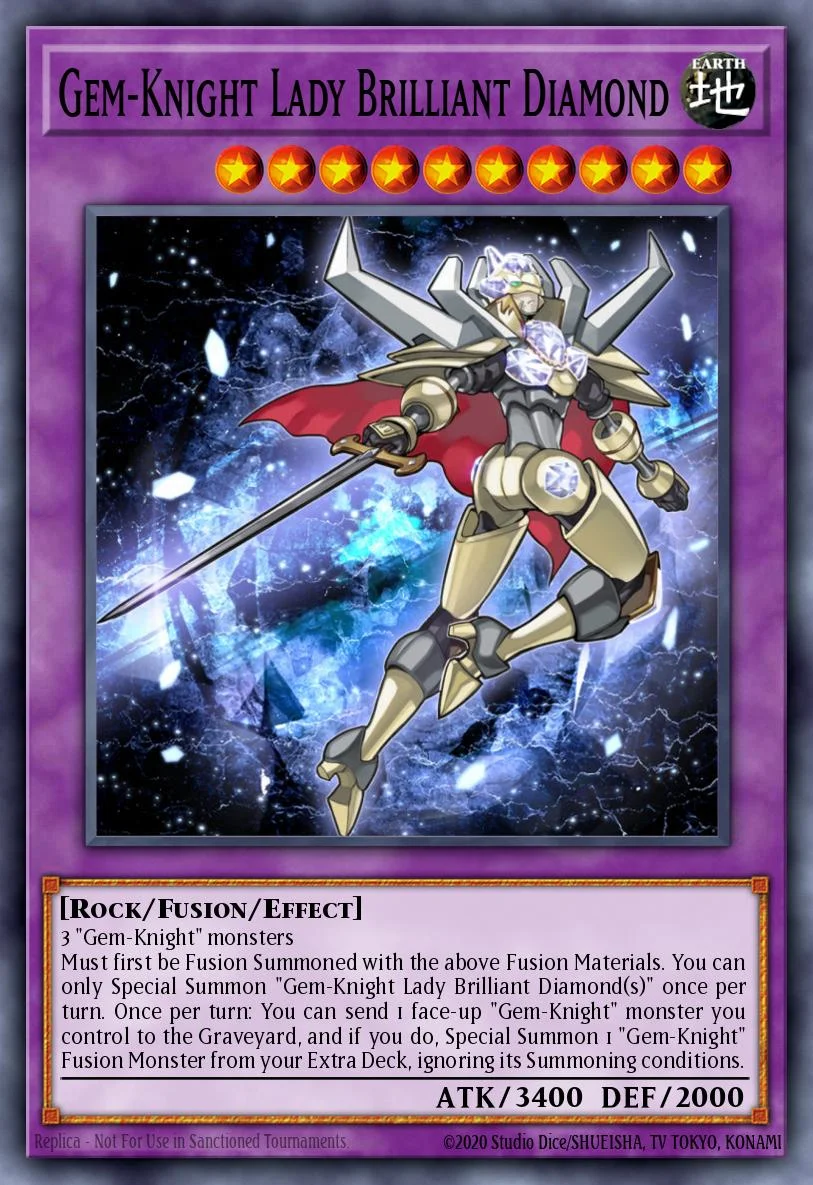 Gem-Knight Lady Brilliant Diamond 「EN」
