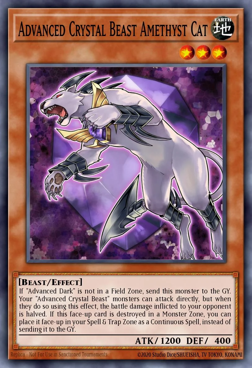 Advanced Crystal Beast Amethyst Cat 「EN」
