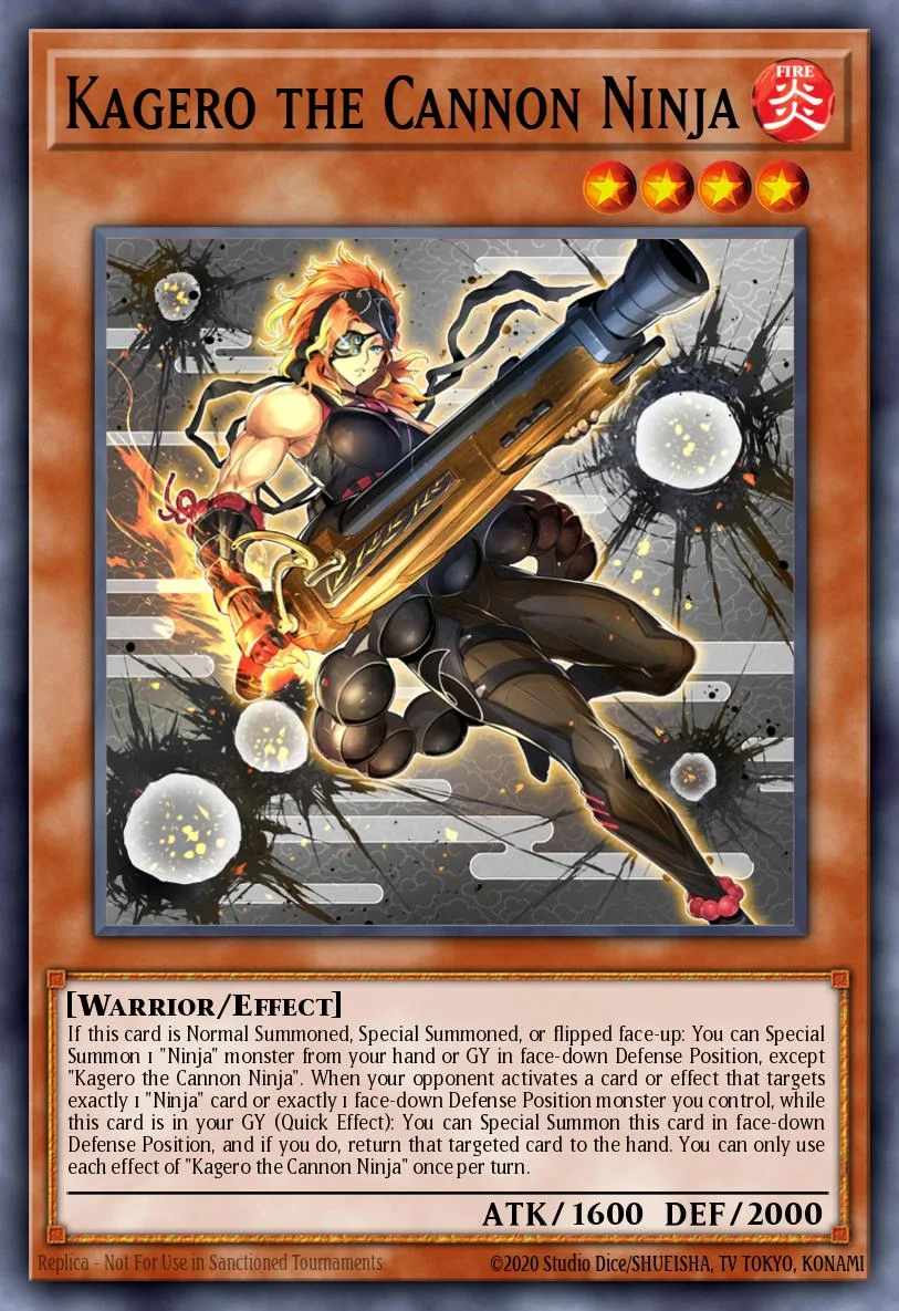 Kagero the Cannon Ninja 「EN」