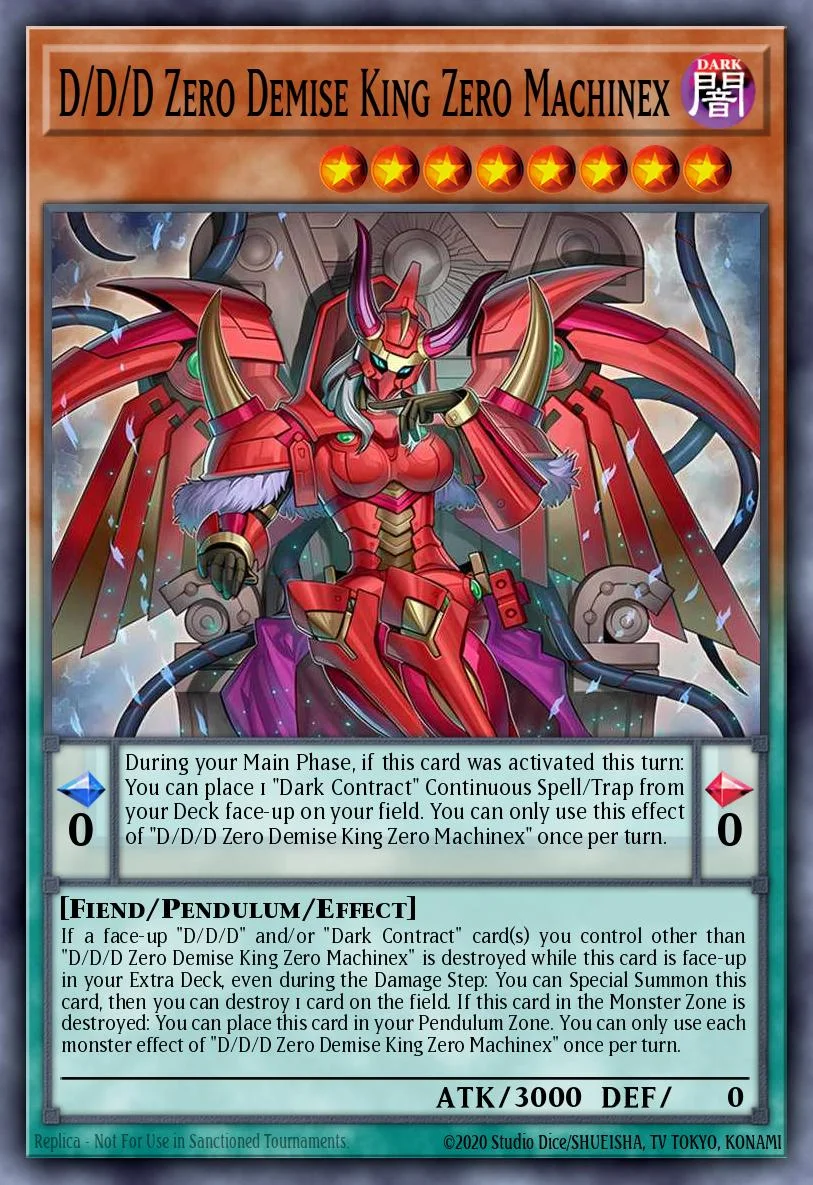 D/D/D Zero Doom Queen Machinex 「EN」
