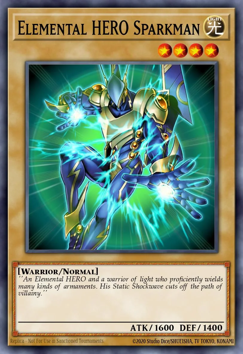 Elemental HERO Sparkman 「EN」