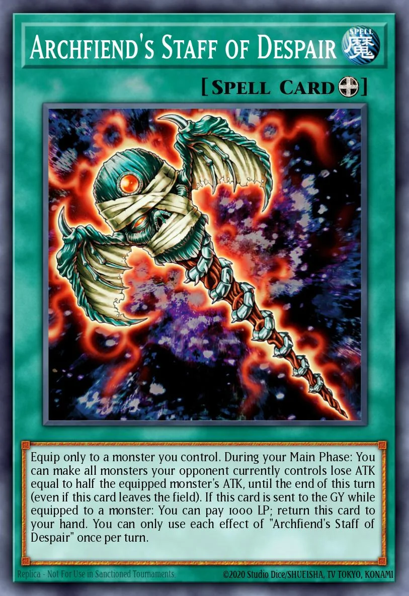 Archfiend's Staff of Despair 「EN」