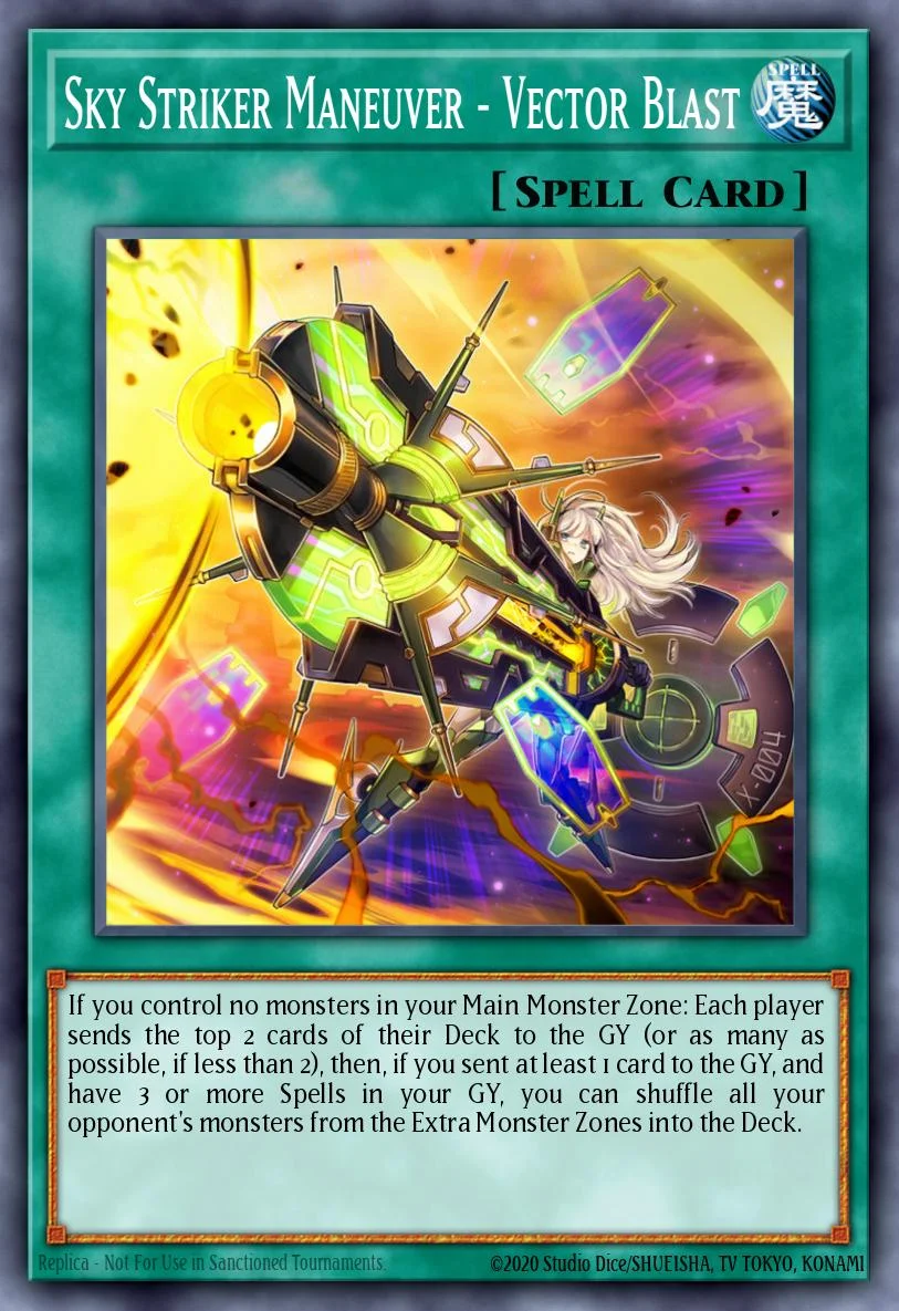 Sky Striker Maneuver - Vector Blast 「EN」