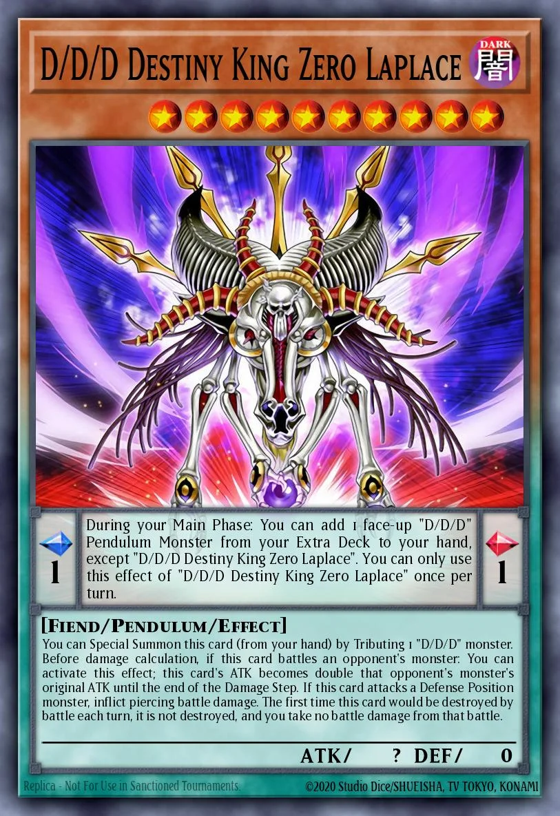 D/D/D Destiny King Zero Laplace 「EN」
