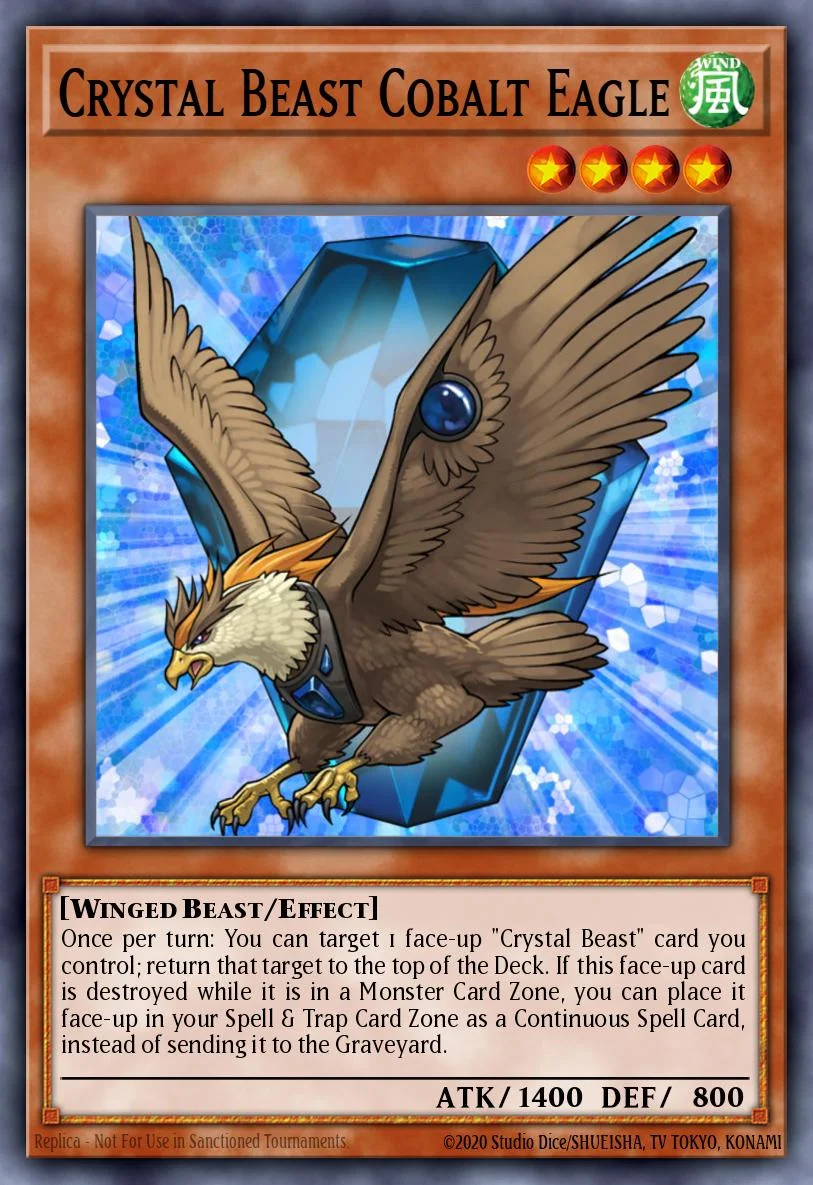 Crystal Beast Cobalt Eagle 「EN」