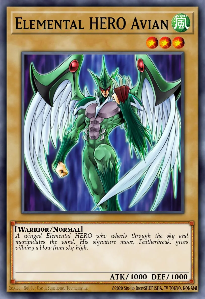 Elemental HERO Avian 「EN」