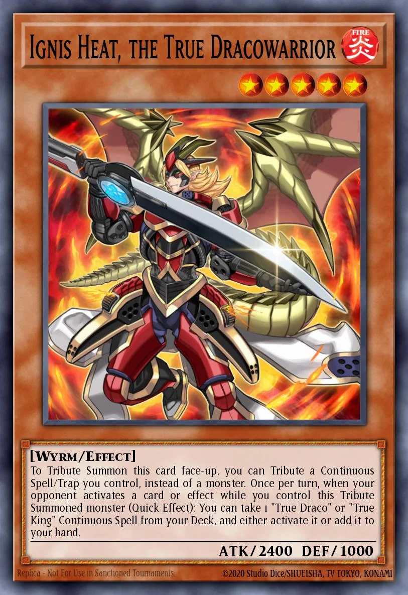 Ignis Heat, the True Dracowarrior 「EN」