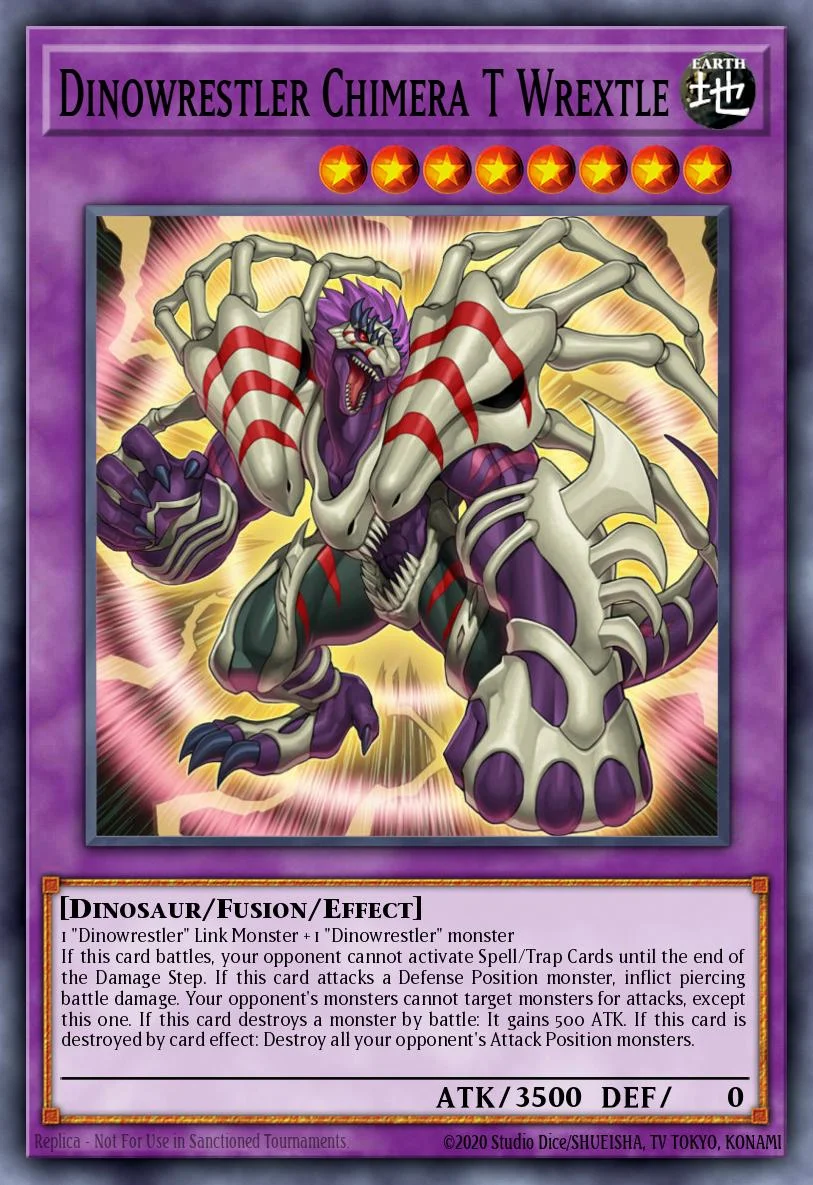 Dinowrestler Chimera T Wrextle 「EN」
