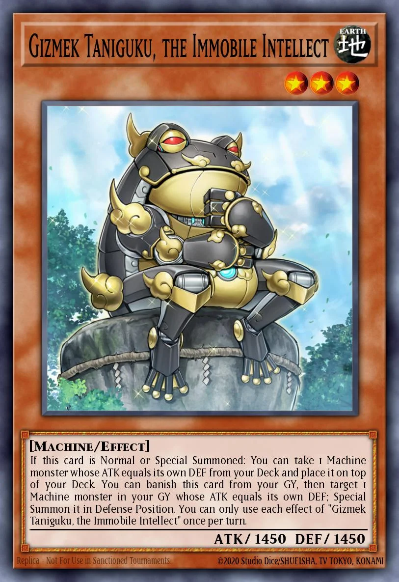 Gizmek Taniguku, the Immobile Intellect 「EN」