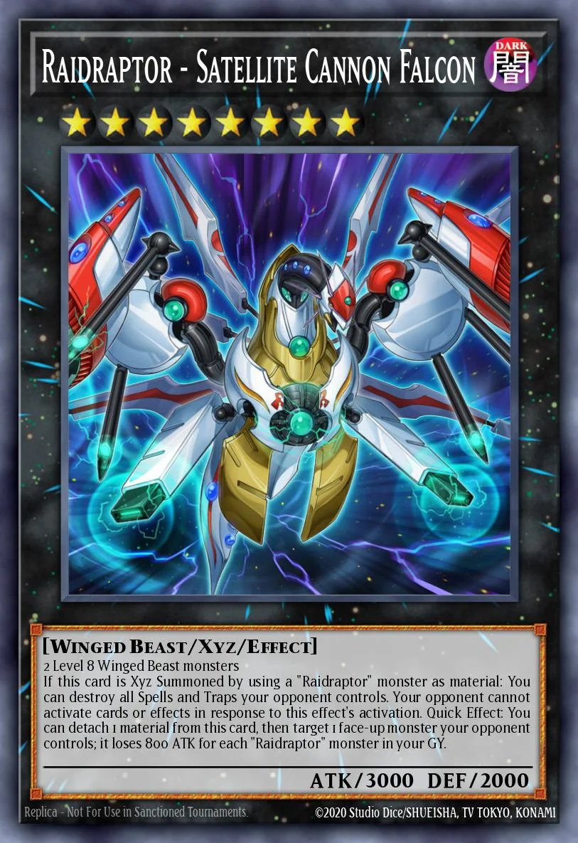 Raidraptor - Satellite Cannon Falcon 「EN」
