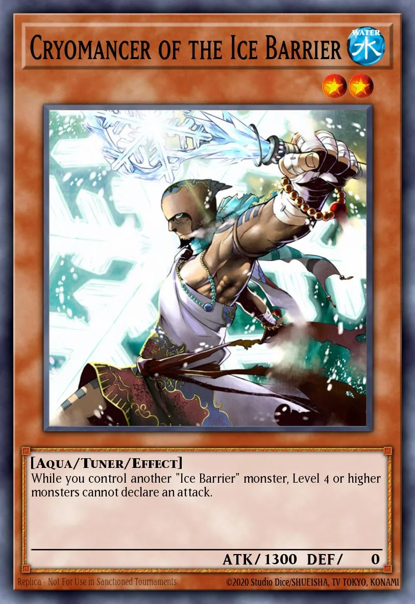 Cryomancer of the Ice Barrier 「EN」