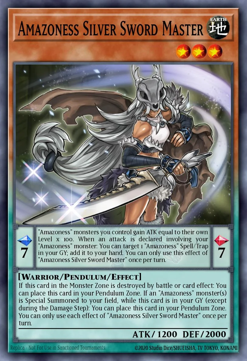 Amazoness Silver Sword Master 「EN」