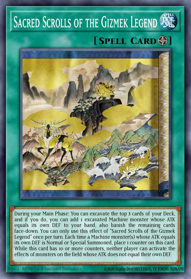 Sacred Scrolls of the Gizmek Legend 「EN」