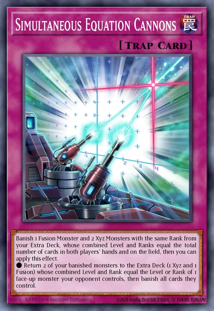 Simultaneous Equation Cannons 「EN」