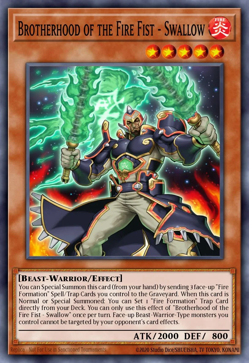 Brotherhood of the Fire Fist - Swallow 「EN」