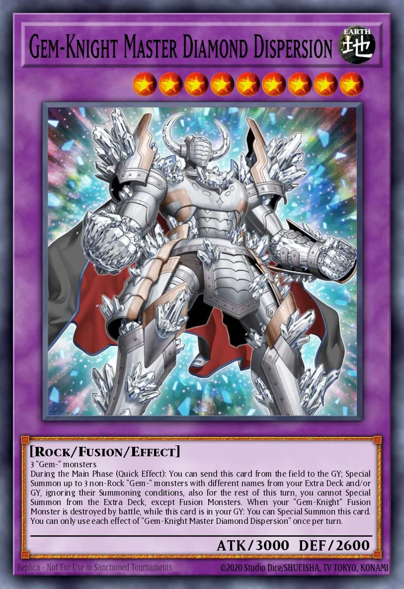 Gem-Knight Master Diamond Dispersion 「EN」