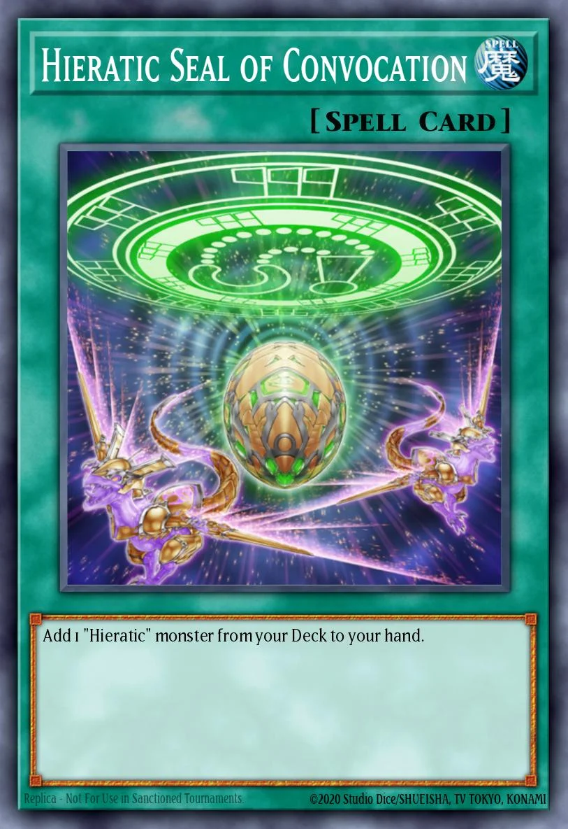 Hieratic Seal of Convocation 「EN」