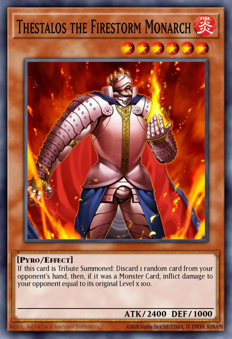 Thestalos the Firestorm Monarch 「EN」