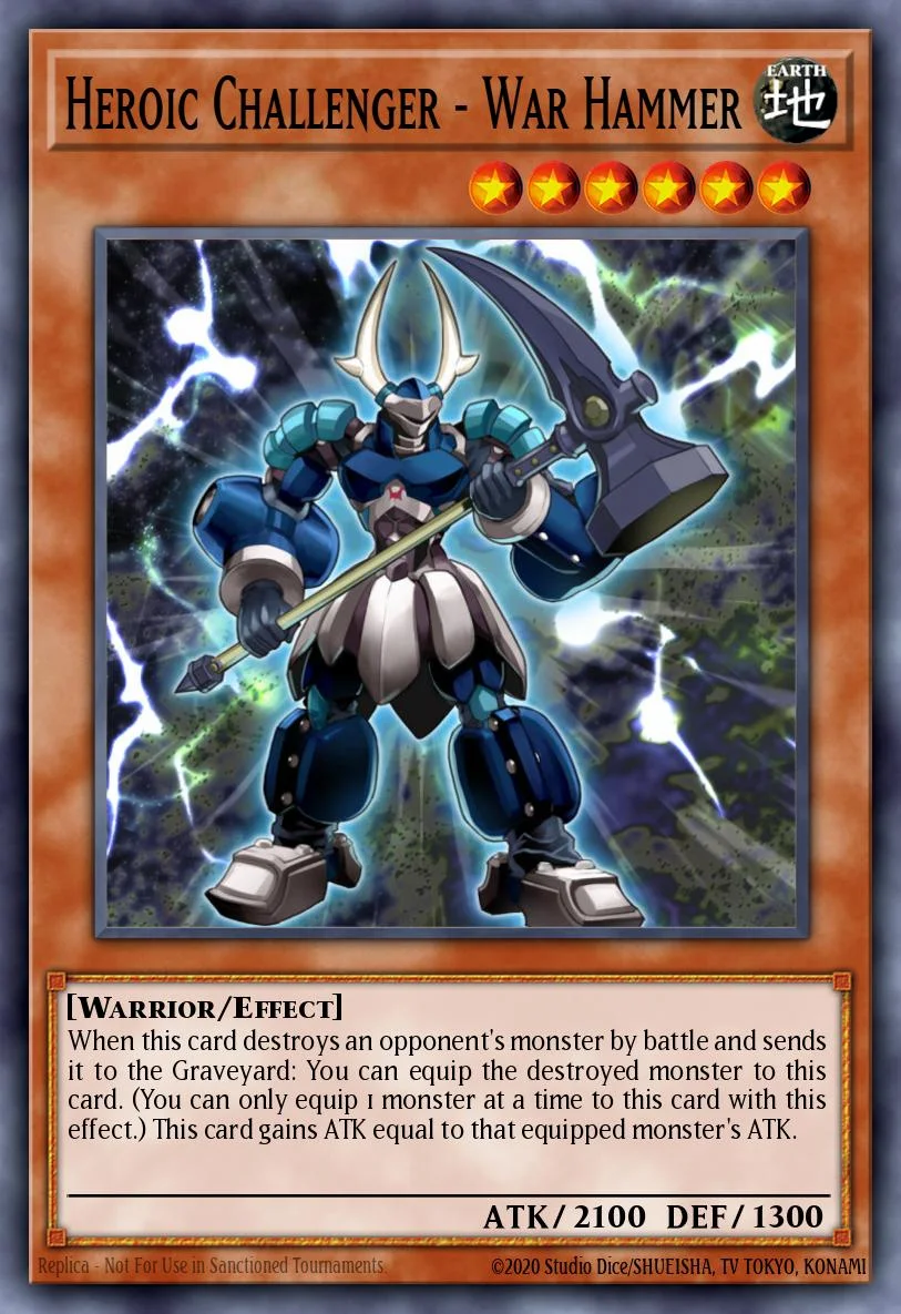 Heroic Challenger - War Hammer 「EN」