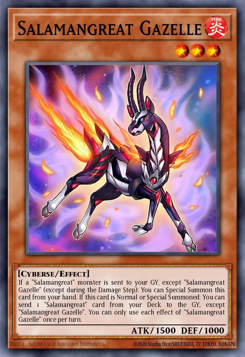 Salamangreat Gazelle 「EN」