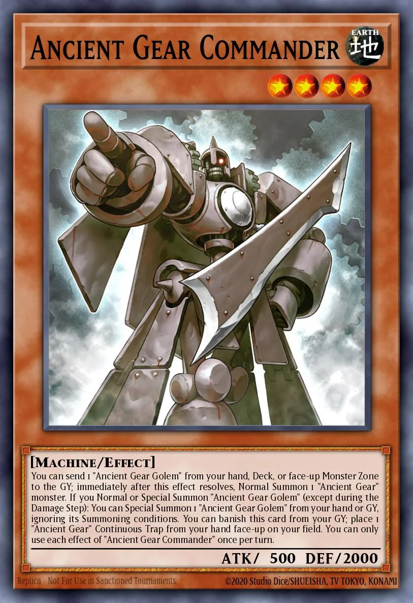 Ancient Gear Commander 「EN」