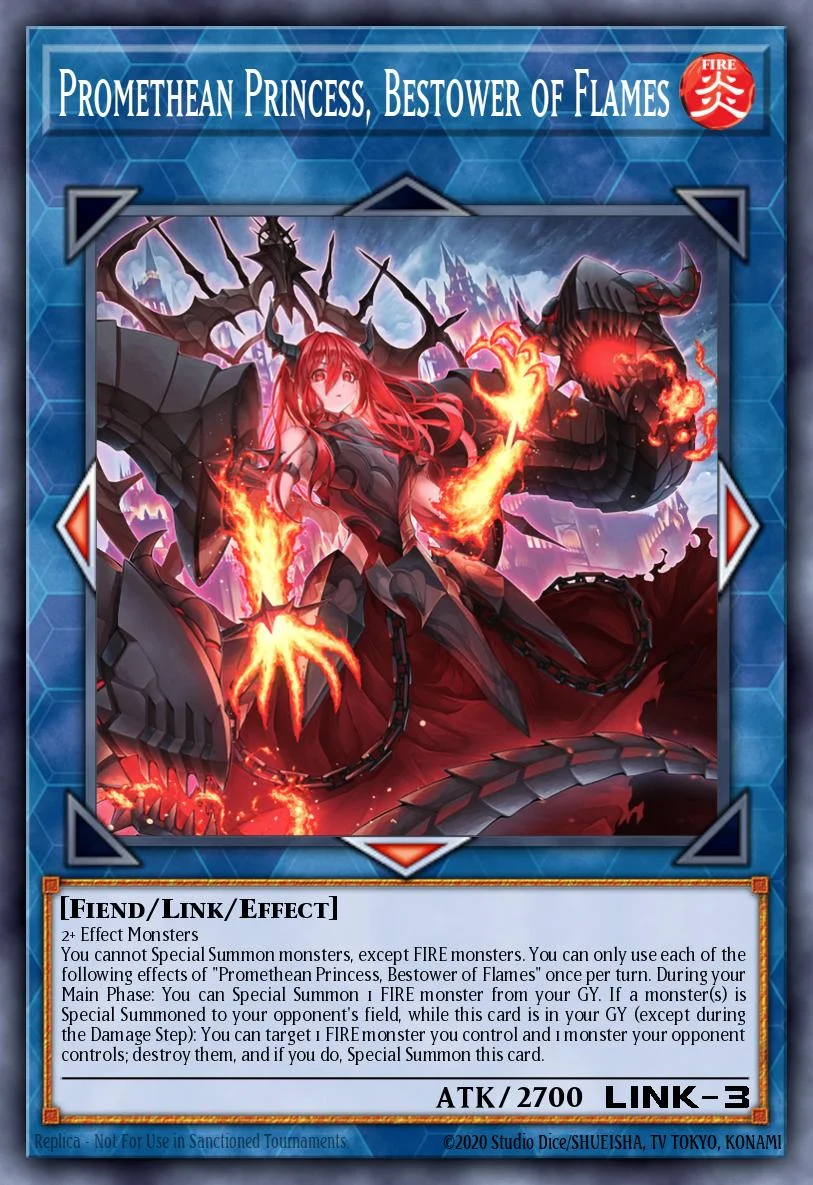 Promethean Princess, Bestower of Flames 「EN」