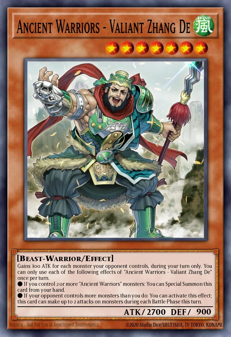 Ancient Warriors - Valiant Zhang De 「EN」